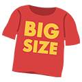 XXL以上にも対応のビッグサイズTシャツ